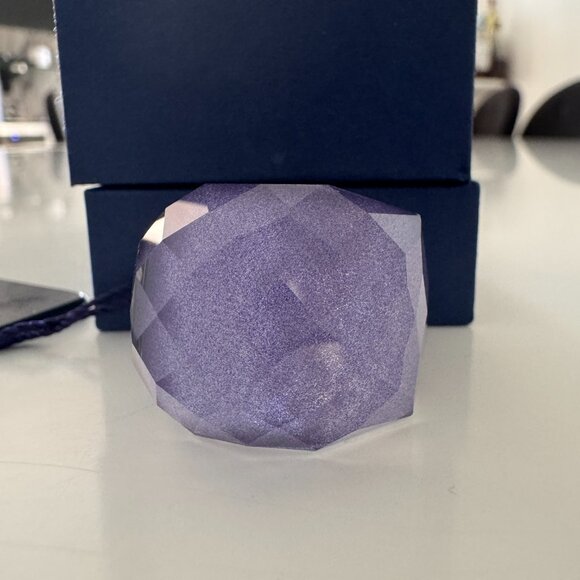 Swarovski Nirvana Flash Purple Lavender Ring NWT EU 60 Size US 9 - Picture 6 of 14